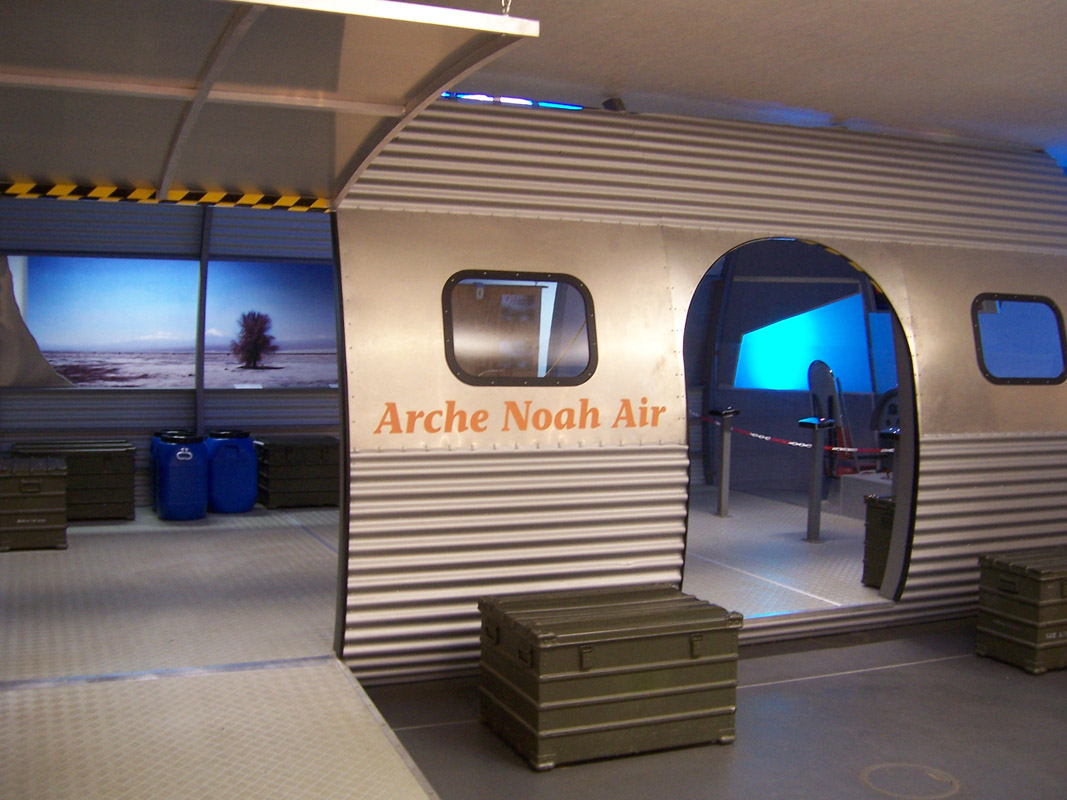 Im TNA Zentrum bringt die Arche Noah Air ... Im TNA Zentrum bringt die Arche Noah Air ...